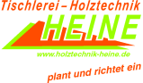 Tischlerei Holztechnik, Logo Heine, Tischlerei Nordsehl